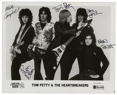 Lot #560 Tom Petty and the Heartbreakers Signed Photograph - Image 1