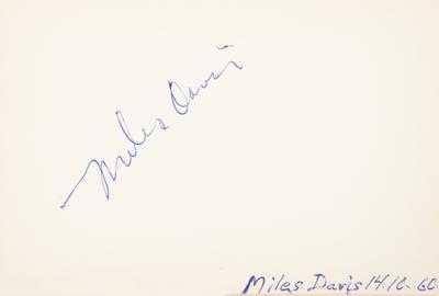 Lot #540 Jazz Legends Autograph Books (60+ Signatures) - Image 1