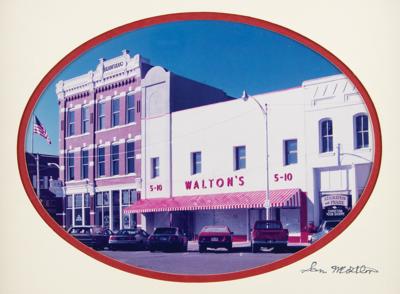 Lot #114 Sam Walton Signed Photograph - Image 1