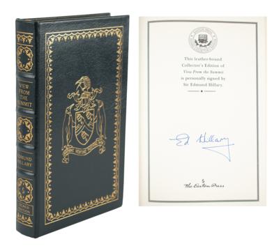 Lot #217 Edmund Hillary Signed Book - Image 1