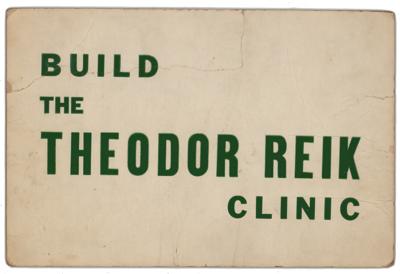 Lot #293 Theodor Reik Autograph Quotation Signed - Image 2