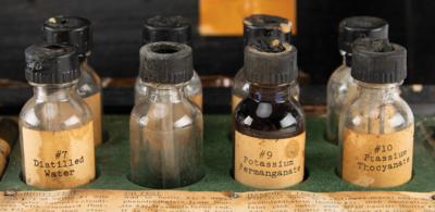 Lot #12 Franklin D. Roosevelt: Chemistry Set Gifted to Boy Hospital Patient: A national treasure: chemistry set gifted by President Roosevelt to a bedridden boy in 1933 - Image 2