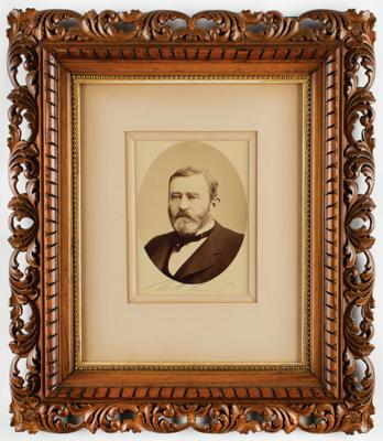Lot #7 U. S. Grant Signed Photograph - Image 1