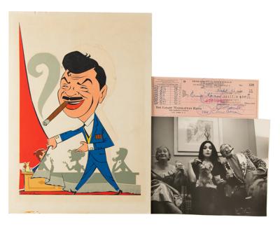 Lot #835 Ernie Kovacs Signed Check and Ephemera - Image 1