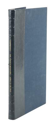 Lot #156 Titanic: Bruce Ismay: Rare Marconigram correspondence on the Titanic disaster from J. Bruce Ismay: 