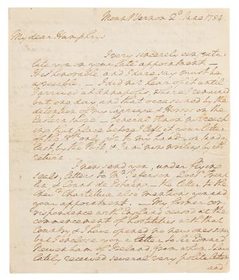 Lot #1 George Washington Autograph Letter Signed - Image 1
