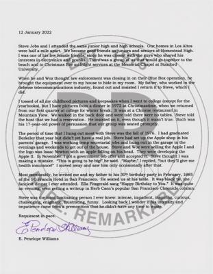 Lot #5005 Steve Jobs Signed 1971 High School Yearbook - Image 6