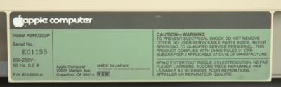 Lot #5024 Apple Color Plotter 410 - Image 6