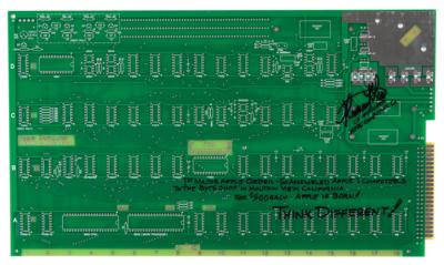 Lot #5034 Ronald Wayne Signed Apple-1 Replica Board - Image 1