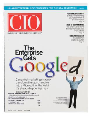 Lot #5056 Bill Gates: CIO Magazine Addressed to His Microsoft Office - Image 1
