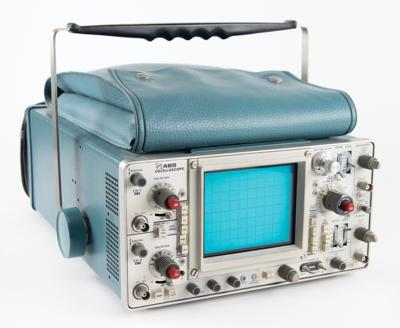 Lot #5002 Allan Alcorn and Steve Wozniak: Tektronix 465 Oscilloscope Used to Design the Pong Video Game and the Apple II Computer - Image 1