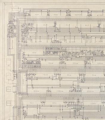 Lot #5001 Allan Alcorn: Original Atari Pong 'Home Edition' Chip Schematic - Image 3