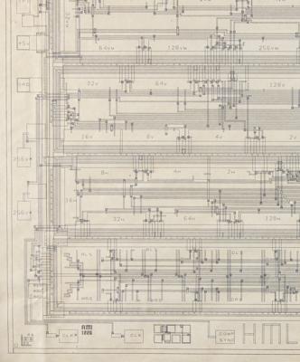 Lot #5001 Allan Alcorn: Original Atari Pong 'Home Edition' Chip Schematic - Image 5