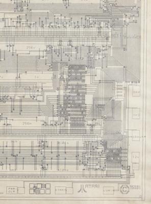 Lot #5001 Allan Alcorn: Original Atari Pong 'Home Edition' Chip Schematic - Image 6