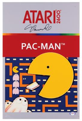 Lot #5004 Atari: Nolan Bushnell Signed Oversized