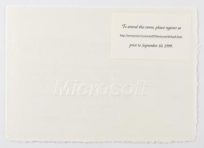 Lot #5053 Bill Gates Personally-Used TRS-80 Model 100 Computer with Autograph Note Signed - Image 12