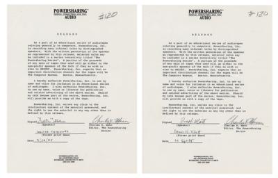 Lot #5066 Stephen Hawking: Klatt and Tetschner (2)