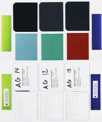Lot #5040 Robert Flores: Apple 'Color Guru' Personal Color Swatch Archive - Image 12
