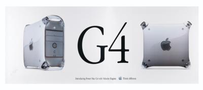 Lot #5043 Robert Flores Signed Apple Poster: Power Mac G4 - Image 1