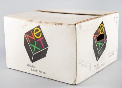 Lot #5015 NeXT Computer 1988 Early Production Model with Original Monitor, Laser Printer, and Package Material - Image 21