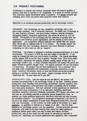 Lot #5026 Apple: 1983 Macintosh Introduction Plan and Logo Leaflet - Image 5