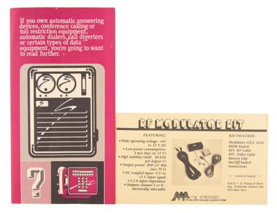 Lot #5000 Lee Felsenstein's Pennywhistle 103 Modem Kit - Image 7