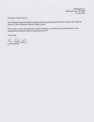 Lot #5052 Community Memory Developmental Hardware: North Star Floppy Drives, Controller Board, and Cables - Image 6