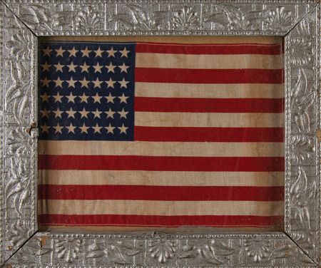 Lot #82 American Parade Flag, 42-Star (Washington Statehood) 1889-1890 American Flag - Image 1