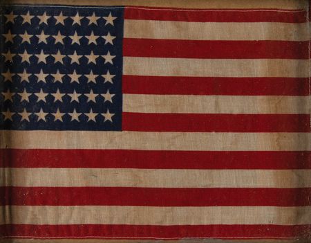 Lot #82 American Parade Flag, 42-Star (Washington Statehood) 1889-1890 American Flag - Image 2