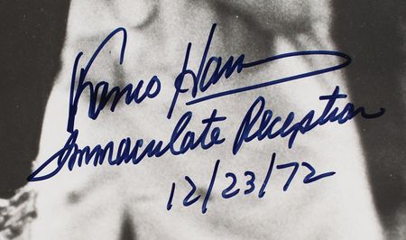 Lot #646 Franco Harris Signed Oversized Photograph - Image 2