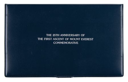 Lot #164 Edmund Hillary and Tenzing Norgay Signed Commemorative Cover - Image 3