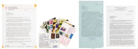 Lot #89 Dian Fossey Archive of (19) Letters, (2) Mountain Gorilla Vocalization Tapes, a Signed Published Article, and a Signed First Edition of Gorillas in the Mist - Image 1