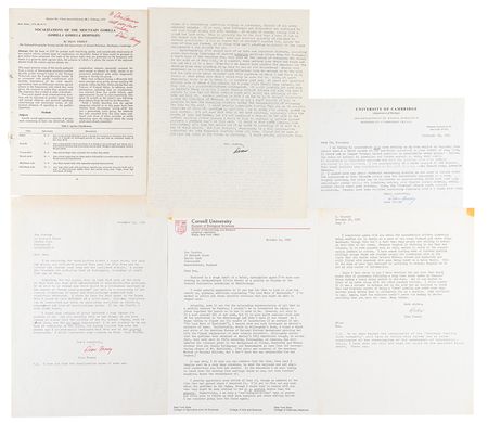 Lot #89 Dian Fossey Archive of (19) Letters, (2) Mountain Gorilla Vocalization Tapes, a Signed Published Article, and a Signed First Edition of Gorillas in the Mist - Image 2