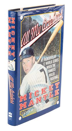 Lot #648 Mickey Mantle Signed Book - Image 3