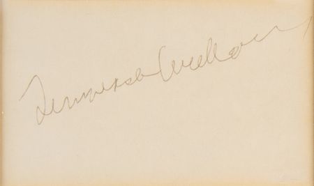 Lot #426 Tennessee Williams Signature - Image 2