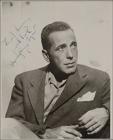 Lot #515 Humphrey Bogart Signed Photograph - Image 1