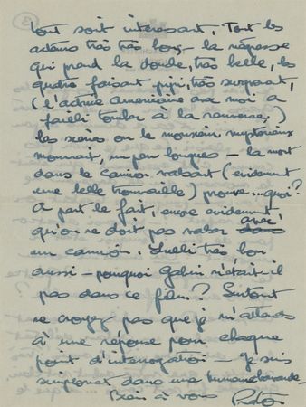 Lot #625 Preston Sturges: The 'Screwball King' talks French film and the keys to success: 