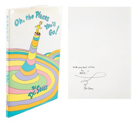 Lot #363 Dr. Seuss Signed Book - Image 1