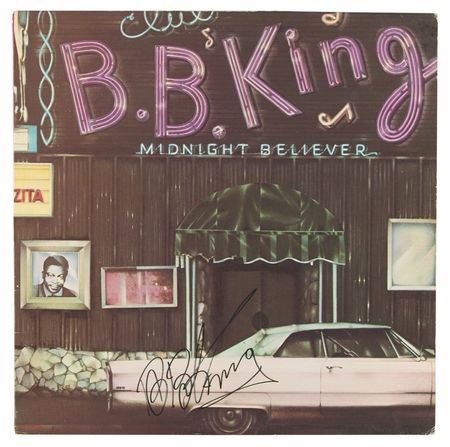 Lot #454 B. B. King Signed Album - Image 1