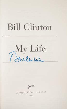 Lot #35 Bill Clinton Signed Book - Image 2
