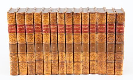 Lot #353 The Works of Samuel Johnson: Complete 14 Volume Set (1806-1811) - Image 1