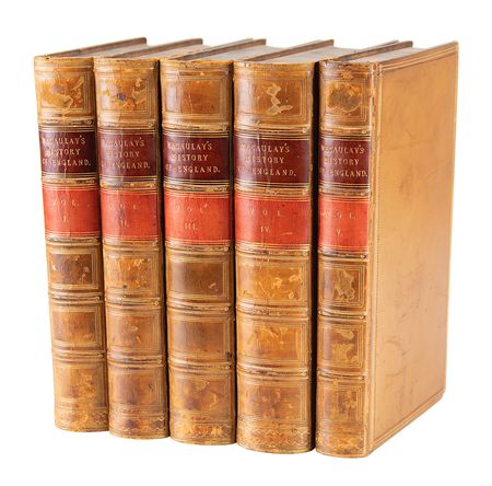 Lot #122 Thomas Babington Macaulay: The History of England from the Accession of James II (1849-1861) - Image 1