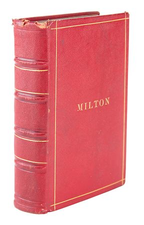 Lot #358 John Milton: The Complete Poetical Works (1843) - Image 1