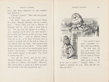 Lot #343 Charles Dodgson: Through the Looking Glass and What Alice Found There (1962) - Image 5