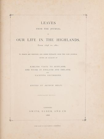 Lot #136 Queen Victoria (2) Oversized Illustrated Books - Image 5