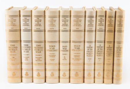 Lot #120 The Collected Works of Sir Winston Churchill, Centenary Limited Edition, 34-Volume Set (1973) - Image 3