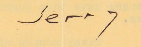 Lot #362 J. D. Salinger: Salinger on growing up with anti-Semitism: 