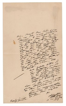 Lot #106 Alexander von Humboldt Autograph Letter Signed - Image 1