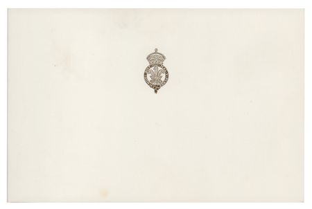 Lot #193 King Charles III Signed Christmas Card (1979) - Image 2