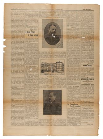 Lot #374 Emile Zola: 